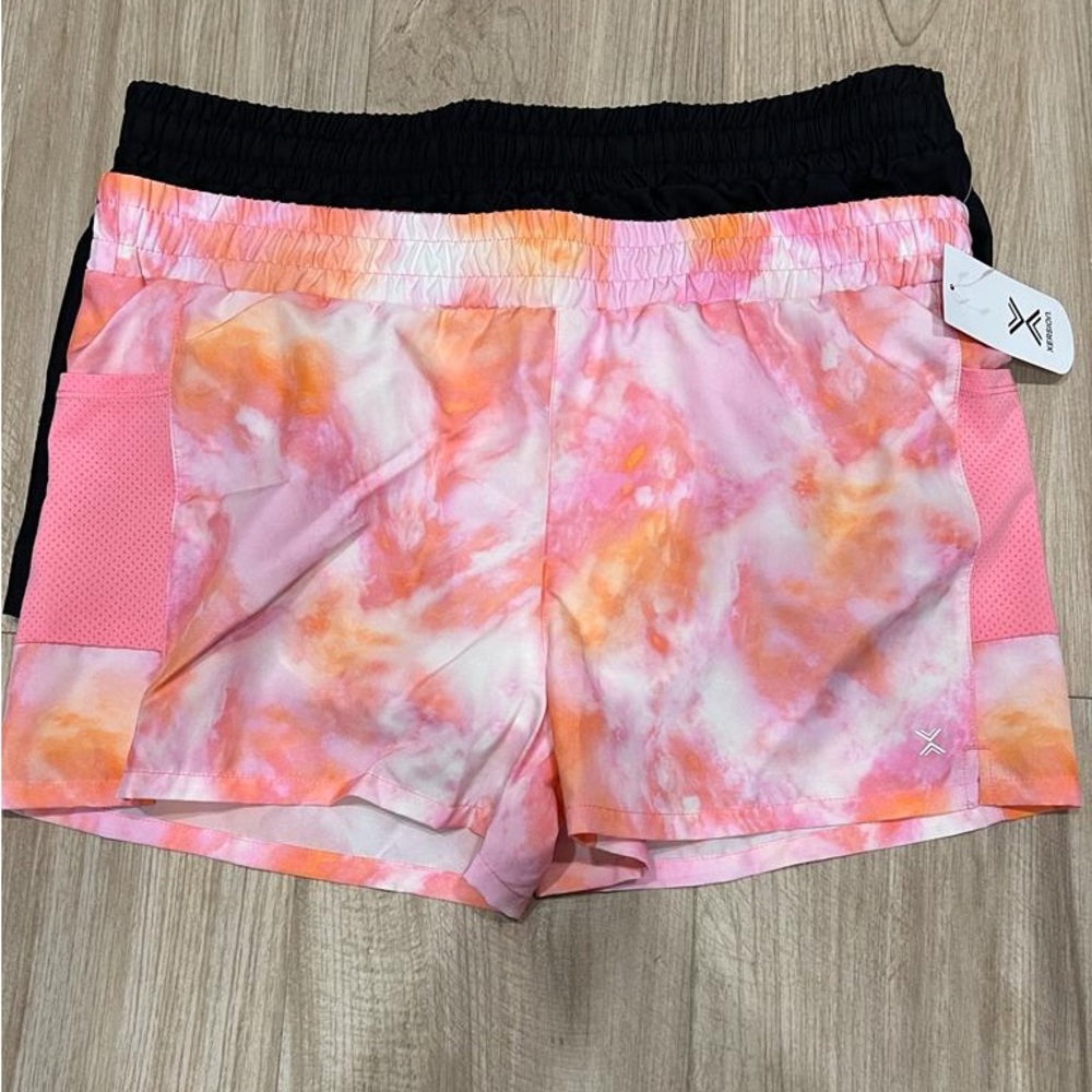 XERSION running shorts.